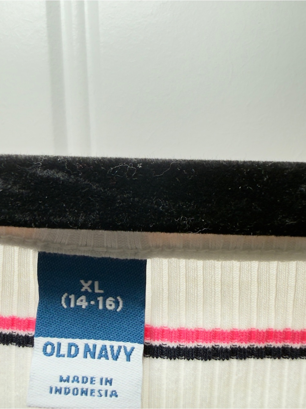 Old Navy Girls XL 14-16 Colorful Striped Fitted Tank Top - Picture 4 of 4